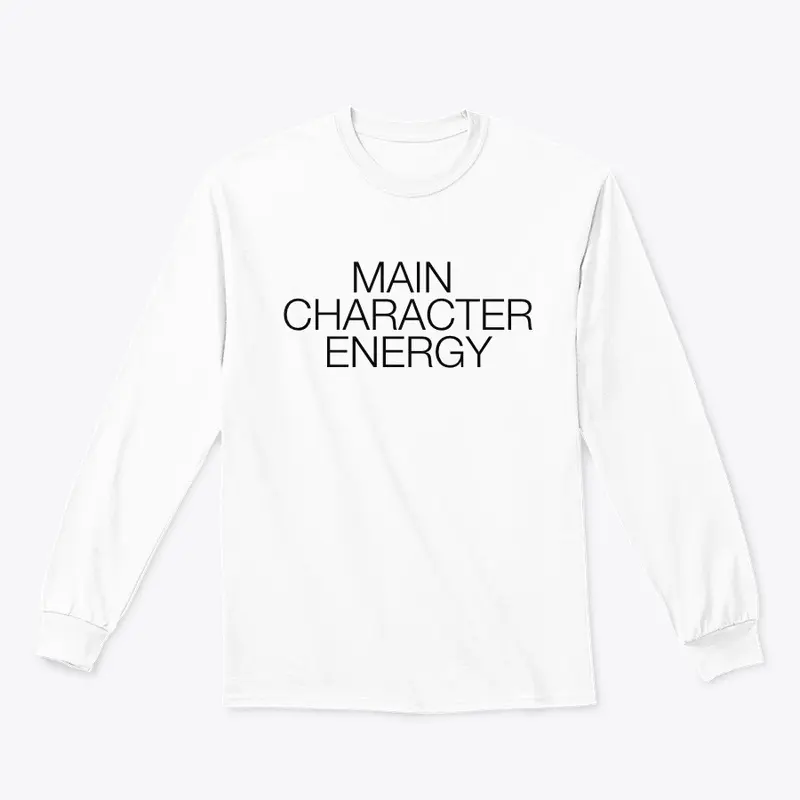 MAIN CHARACTER ENERGY TSHIRT