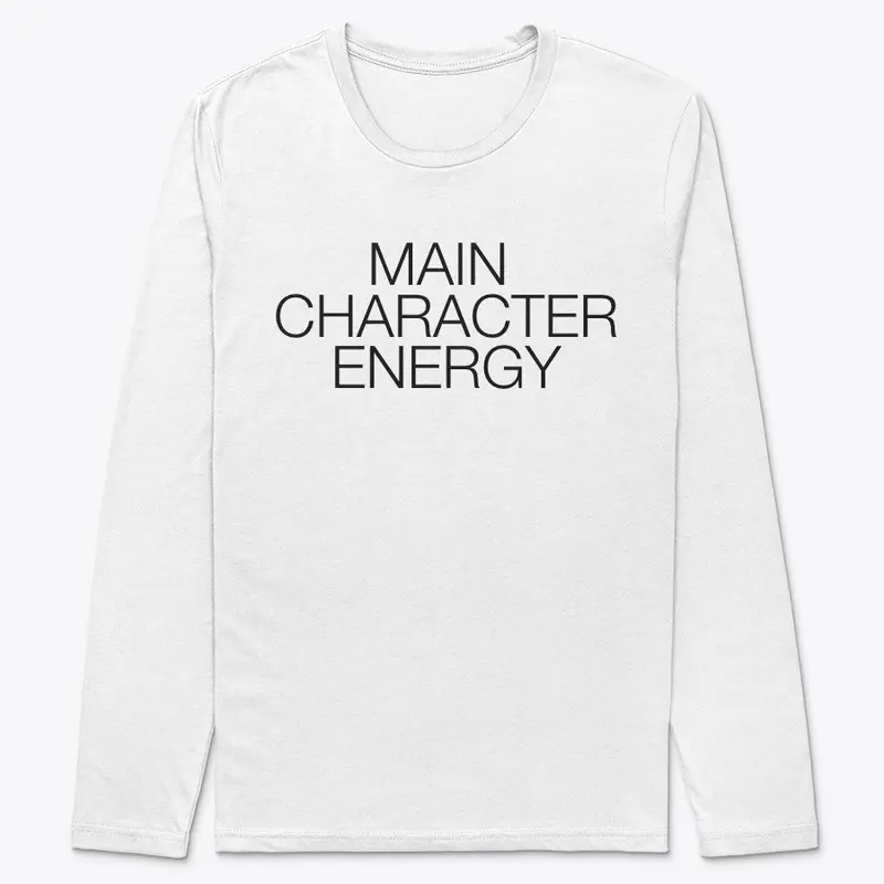 MAIN CHARACTER ENERGY TSHIRT