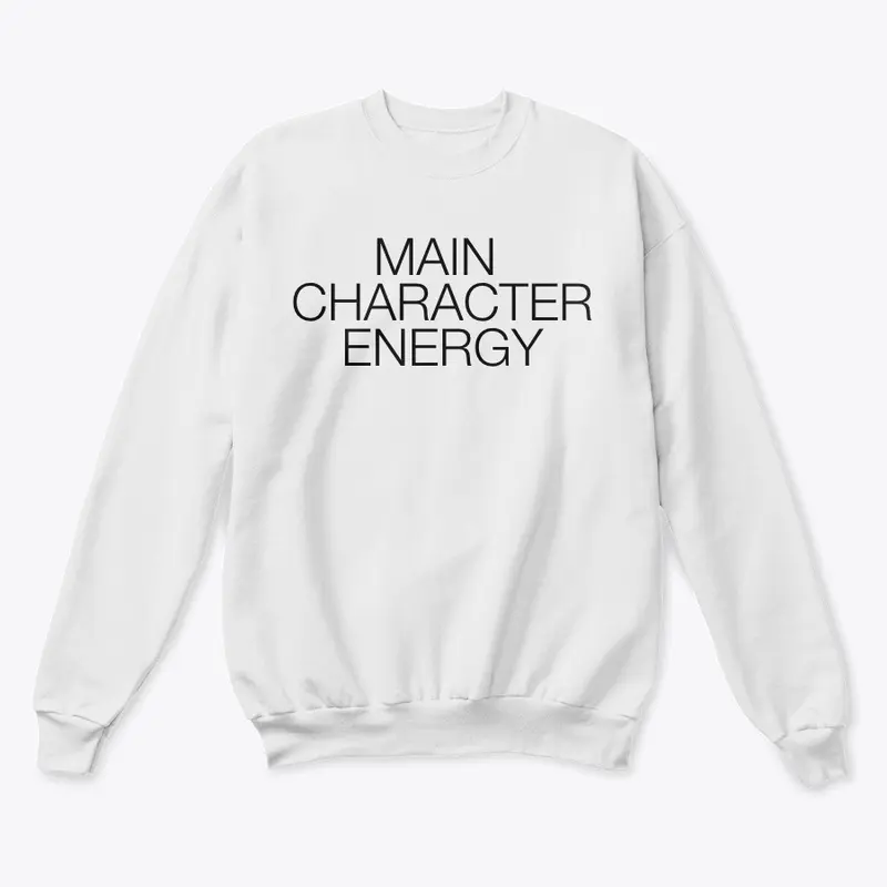 MAIN CHARACTER ENERGY TSHIRT